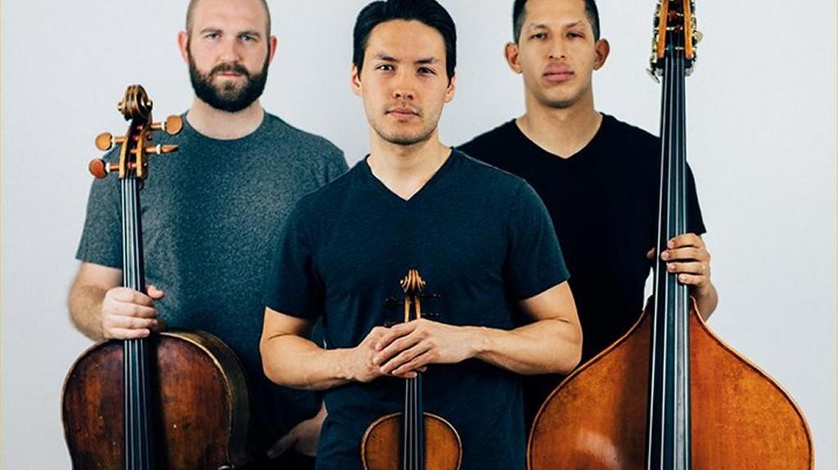 The sound is called classical crossover and hear it from Simply Three Saturday at McGlohon Theater, Sprit Square in Charlotte.