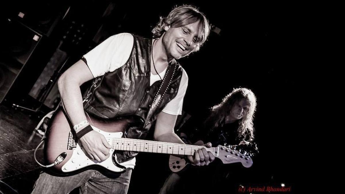 
Michael Tracy perfoms with his full band live Friday at Tremont Music Hall in Charlotte.
