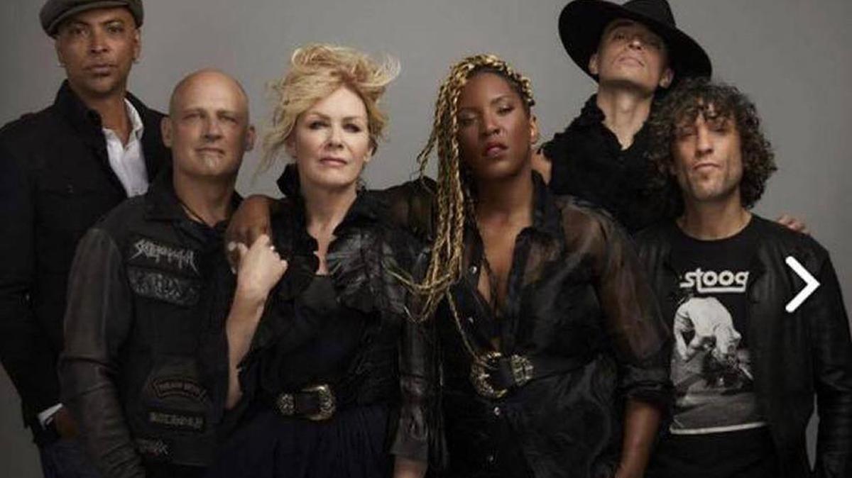 Roadcase Royale with Nancy Wilson performs Sunday at the Neighborhood Theater in Charlotte. The band just released their debut album, “First Things First.”
