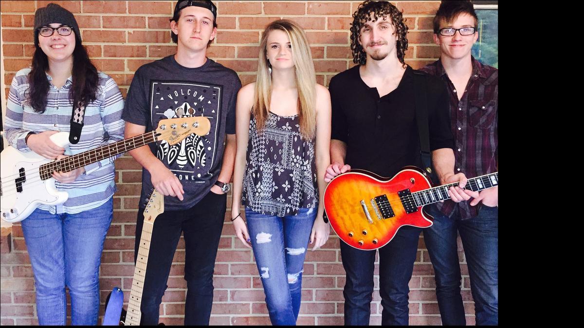 
The Zach Ludlum Band celebrates the Fourth of July at First Friday in Walter Elisha Park in Fort Mill.
