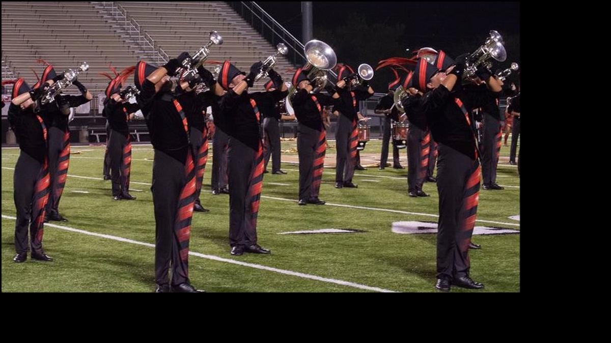 
Carolina Crown Drum and Bugle Corps competes at NightBEAT Tour of Champions, Sunday in Winston-Salem, N.C..
