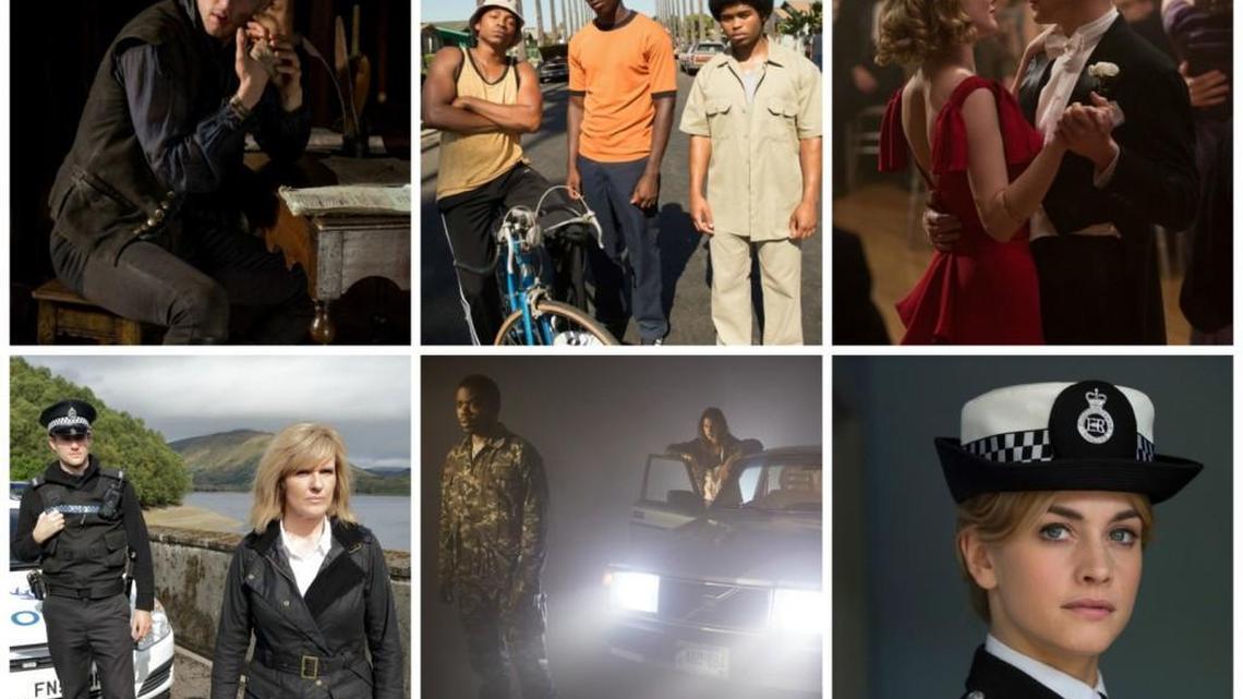 Clockwise from left, "Will," "Snowfall," "The Last Tycoon," "Prime Suspect: Tennison," "The Mist" and "Loch Ness."