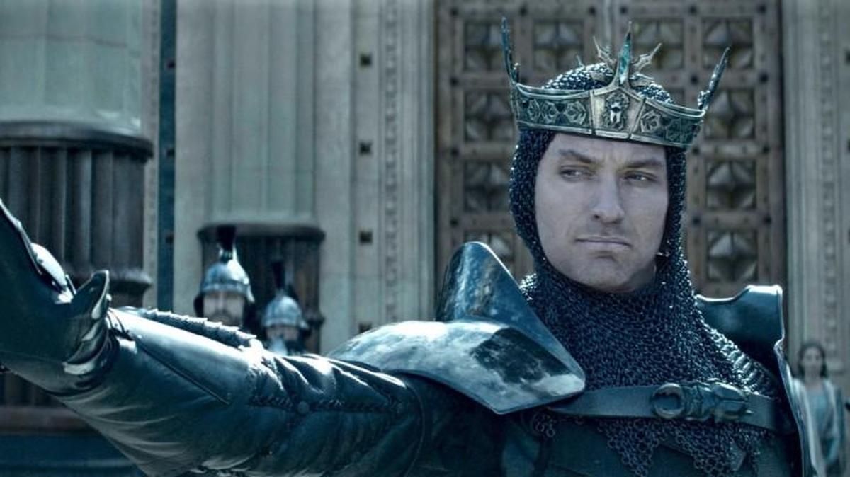 Jude Law in “King Arthur: Legend of the Sword.”