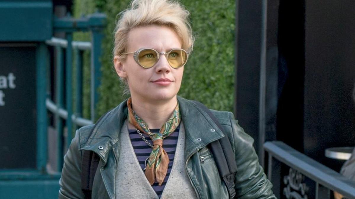 Kate McKinnon plays the gearhead Jillian Holtzmann in the new version of “Ghostbusters.”