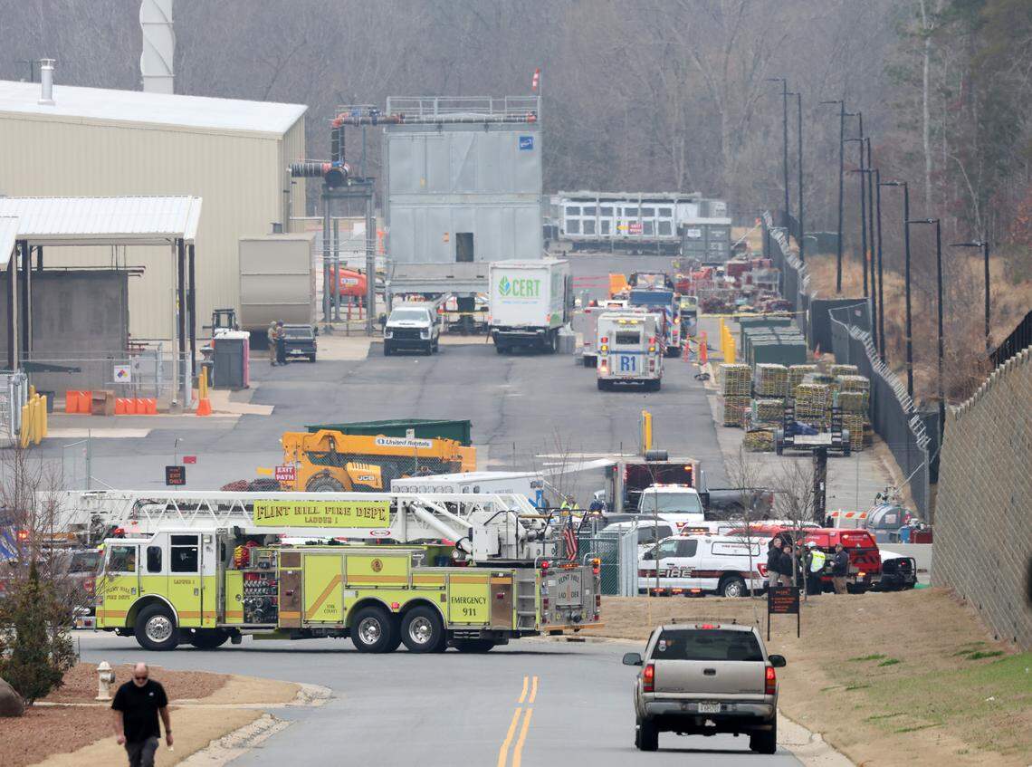 York County officials confirmed a potassium hydroxide spill at Silfab Solar’s manufacturing plant on Tuesday.