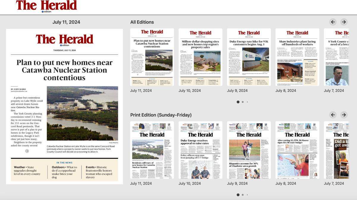 The Herald in Rock Hill, SC