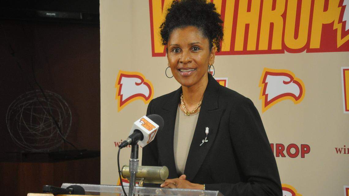 Women’s basketball hall of famer Lynette Woodard out as Winthrop head coach