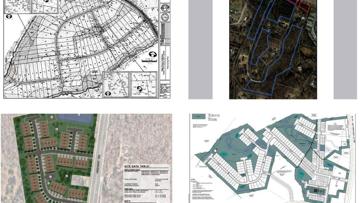 New home subdivision projects across York County come from Rock Hill, Fort Mill near Tega Cay and York.