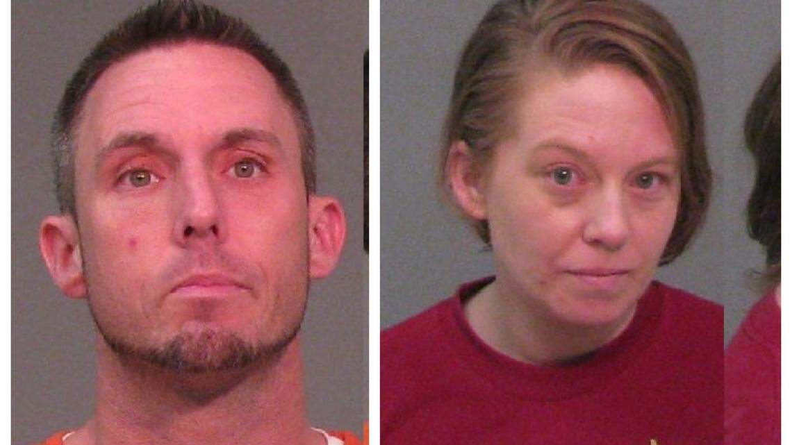 Steven Duane Anderson, left, and Nikki Leigh Doster