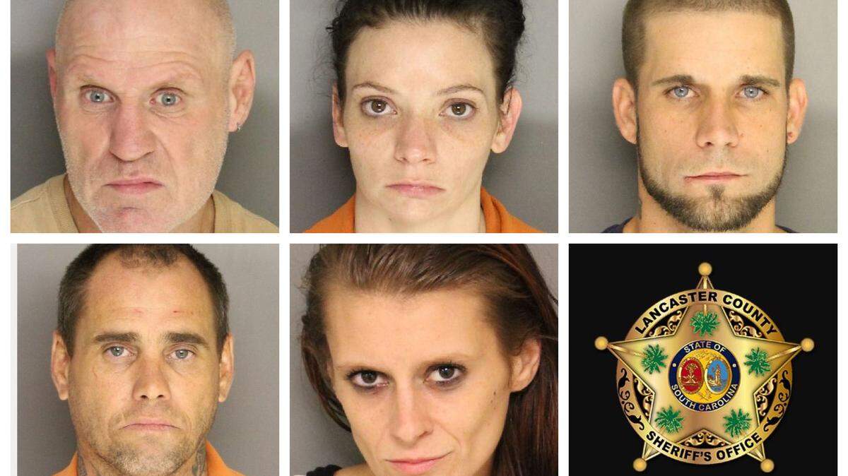 From top left clockwise: James Rollings, Lacey Ray, Justin Powell, Brandy Arant, Todd Helms