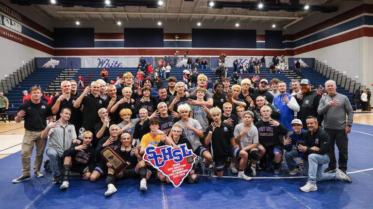 Photos: Fort Mill wrestling takes down Lugoff-Elgin in state championship