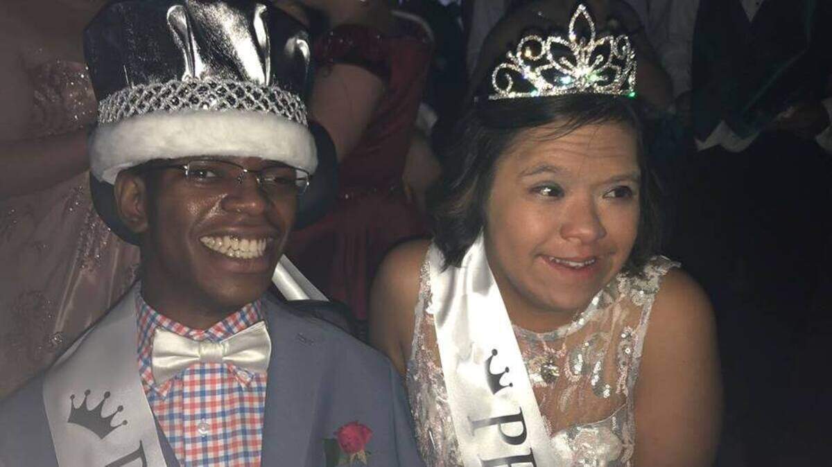 Students at York Comprehensive High School voted their classmates Josh Brown and Jessica Poole Prom King and Prom Queen on Saturday.