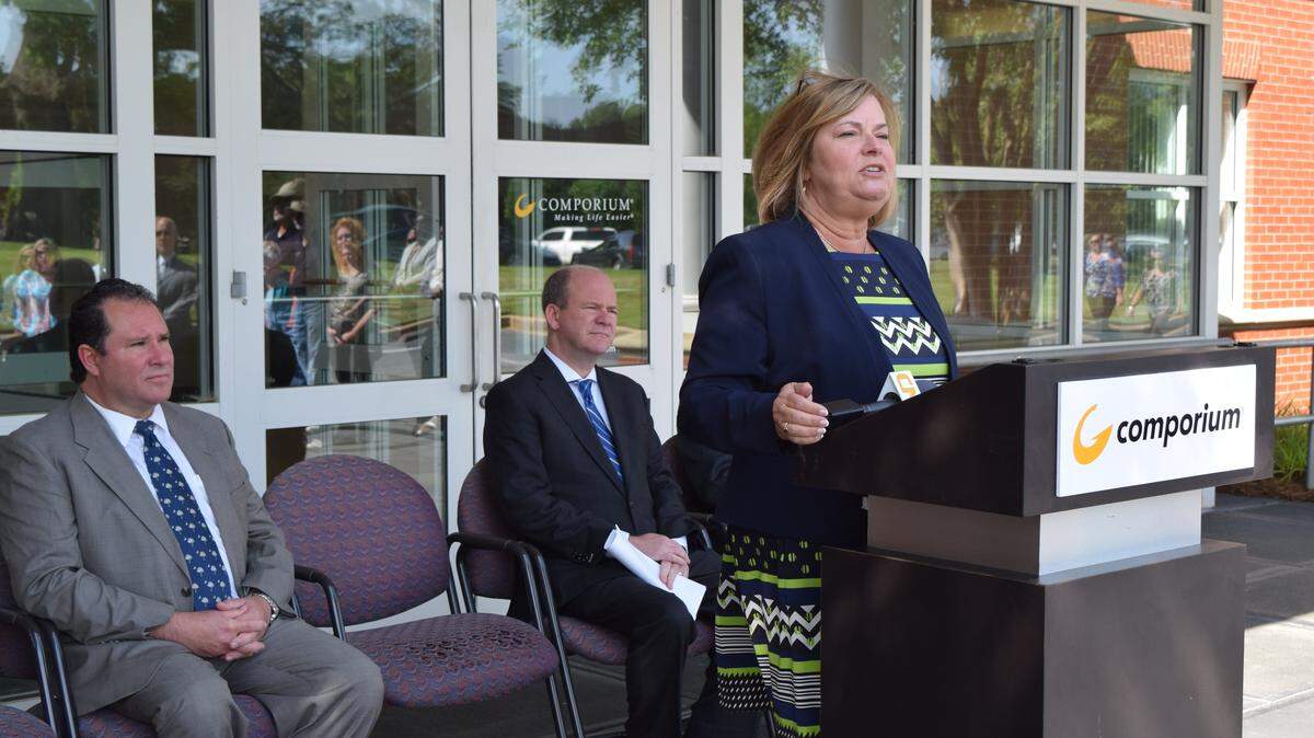 Fort Mill Town Manager Dennis Pieper (seated, left), is leaving to take a similar job in Surfside Beach.