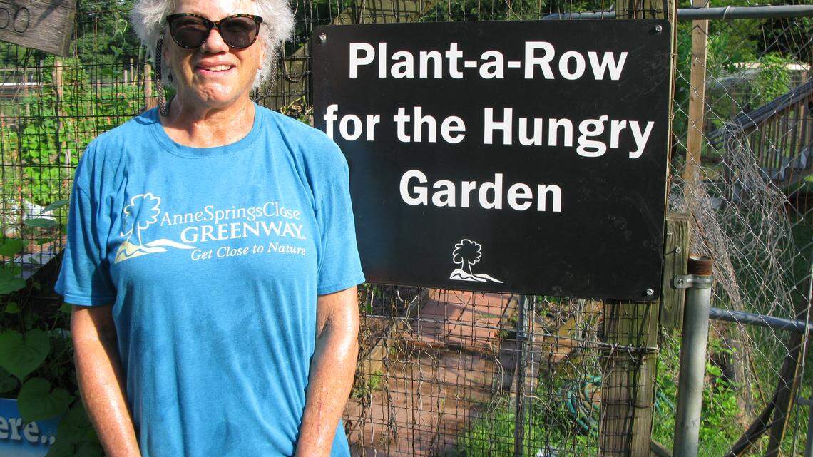 She planted a garden at Fort Mill’s greenway to feed the hungry. Now she’s retiring