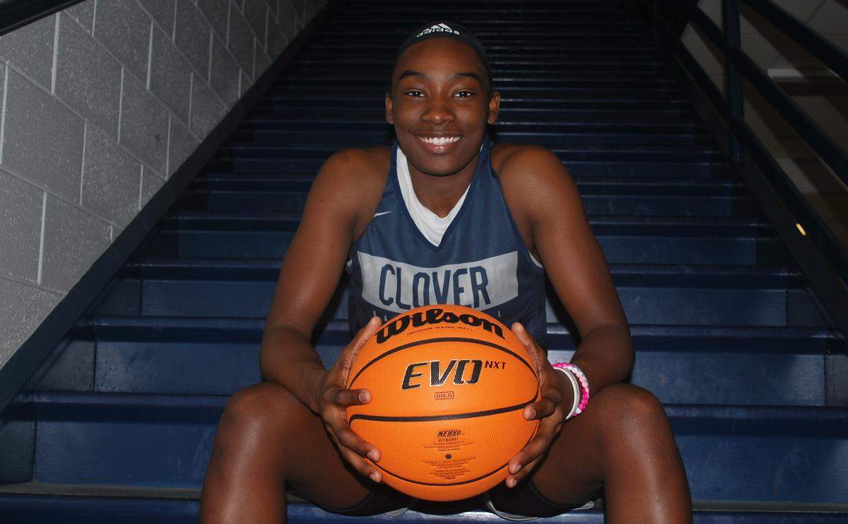 Clover’s Aylesha Wade already has three offers to play in college as just a junior, two of which are at the Division I level. She said she plans on making her mind up about where to go by the start of her senior season in high school.