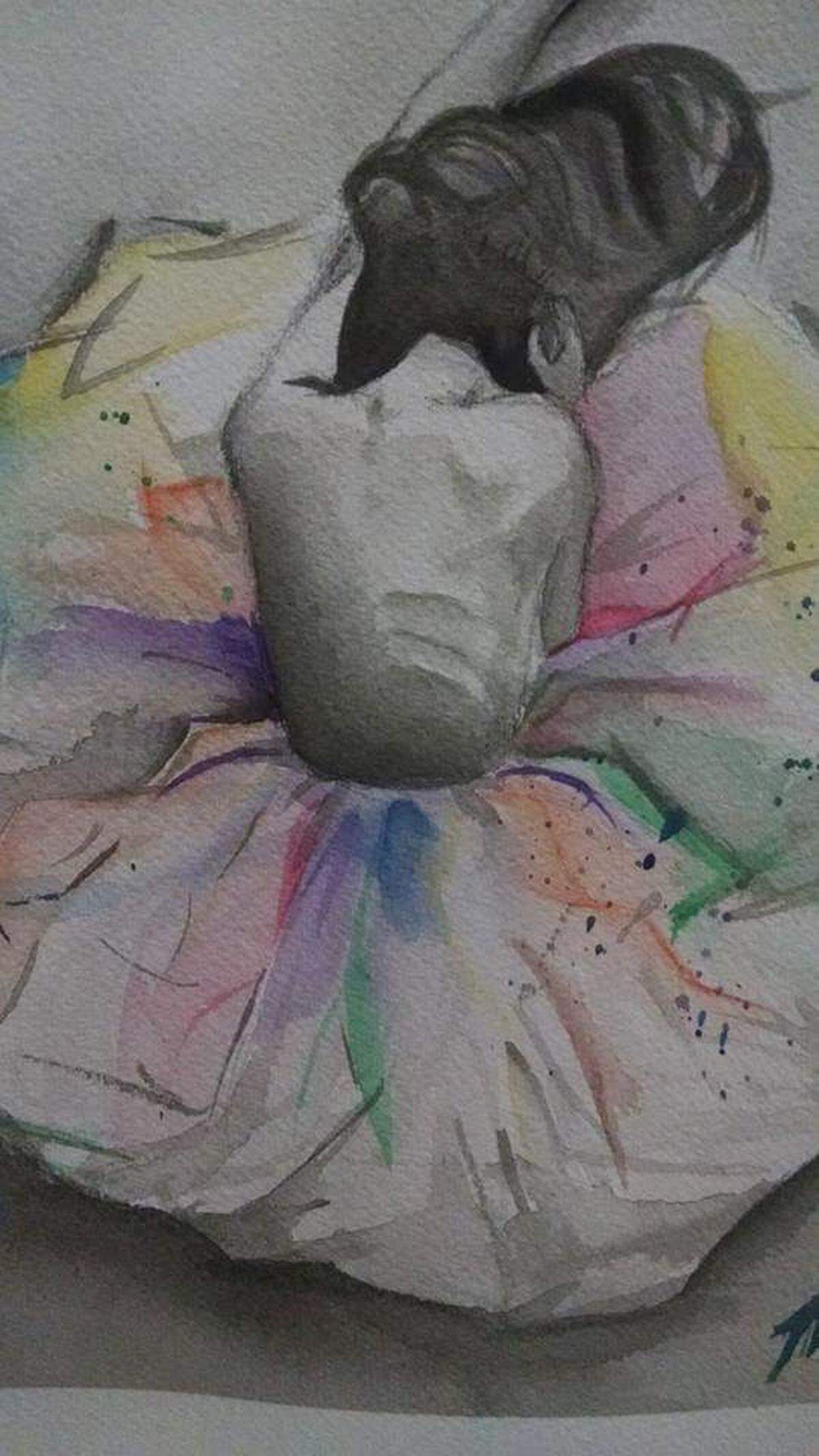 Take a water color painting at LOOM in Rock Hill for Valentine’s Art. This artwork is by artist Julia Belk.