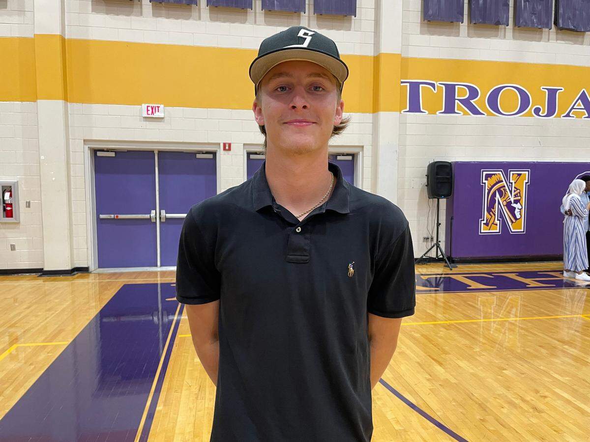 Cole Jordan of Northwestern signed to play college baseball on Thursday afternoon.