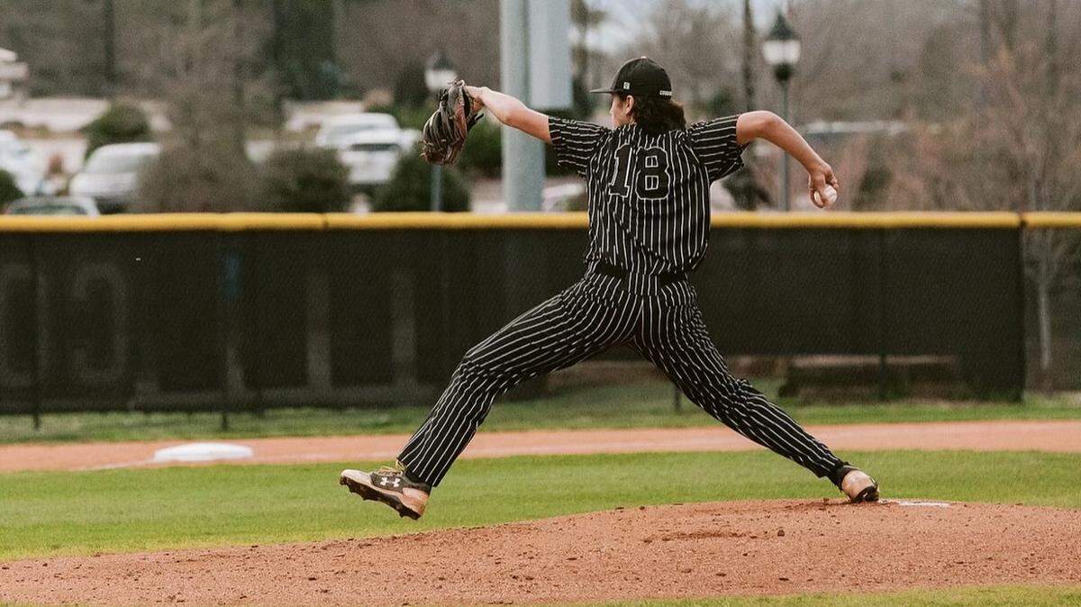 Britton Adams (pictured), Landon Sexton, and Damien Callagy are being used as starting pitchers.