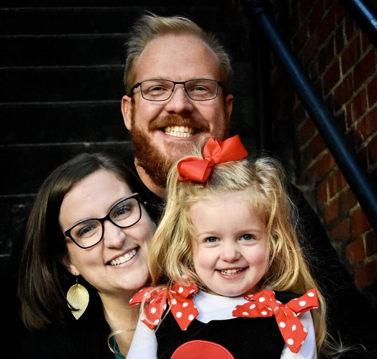 Clover High School has named Rick Langdale Jr. (center) as its next band director starting in the 2022-23 school year.