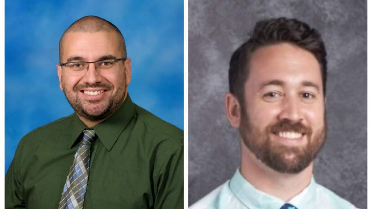 The Fort Mill school board named Adam Fantone (left) the new principal of Springfield Elementary School. The board chose Jad Griffin (right) as principal of Fort Mill Elementary School.