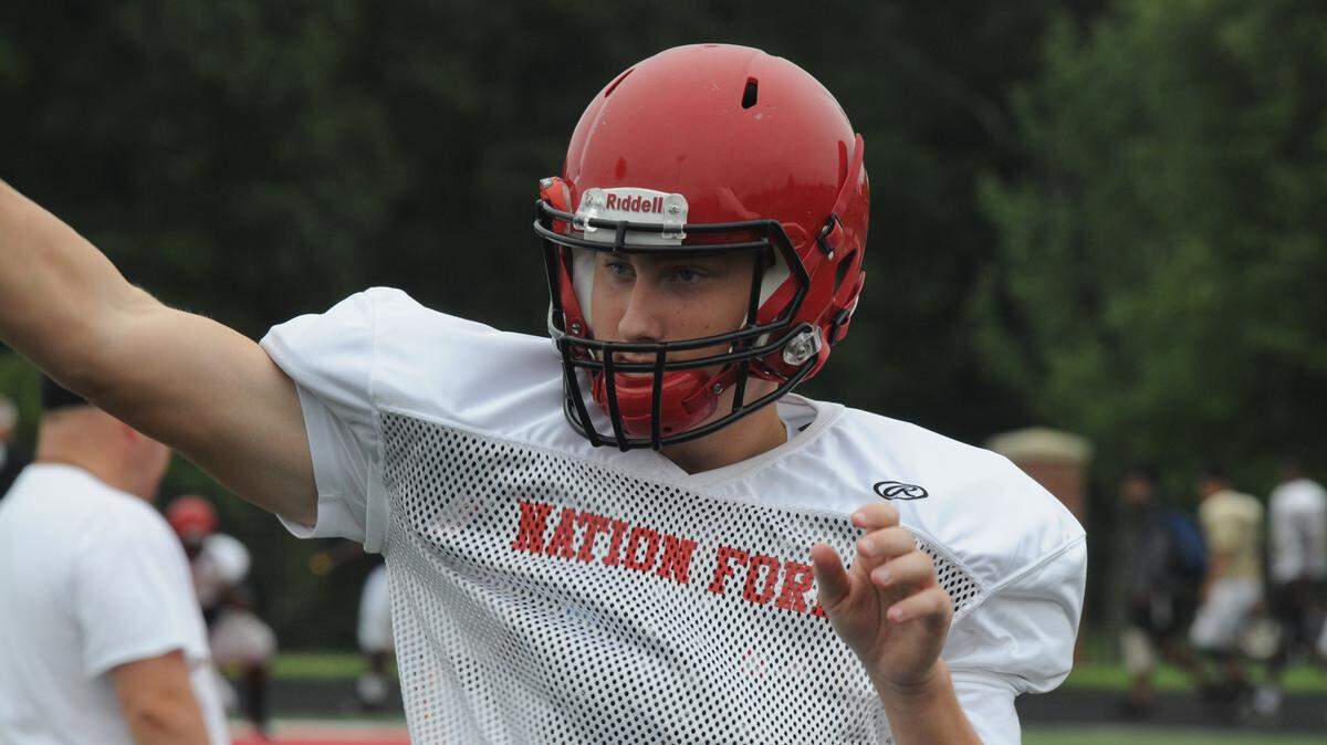 Nation Ford QB Carson Carruthers.