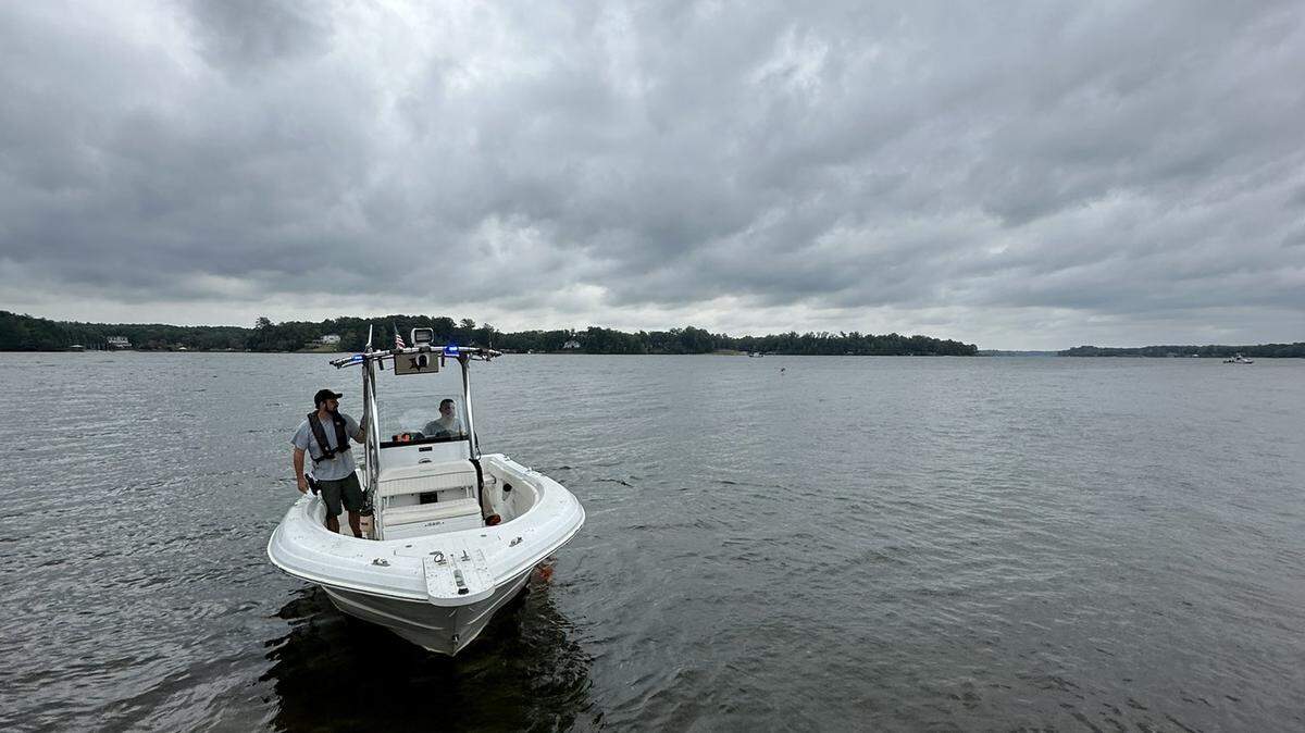 Emergency crews continued a search for a missing swimmer on Lake Wylie on Sept. 16, 2024.