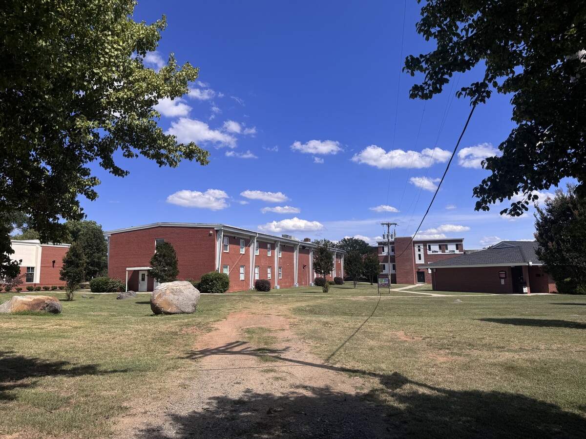 Clinton College’s private, 19-acre campus is about two miles from downtown Rock Hill.