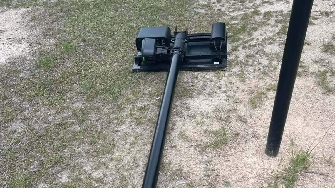 Two Flock cameras intentionally cut down in rural SC town, police say