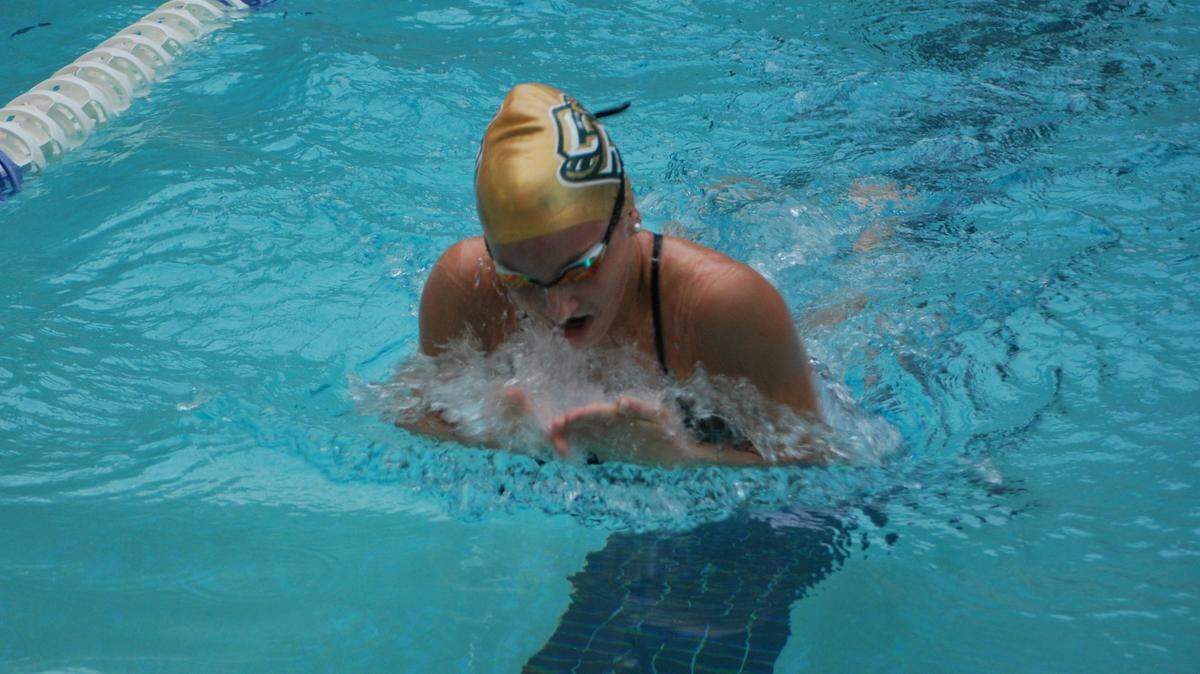 Catawba Ridge’s Rielly Lavery has been a bright spot for the girl’s swim team this season, as she has qualified for the 3A state meet in October.