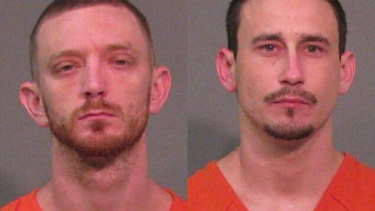From left: Michael Patrick Donovan; Chistopher Wayne Wright