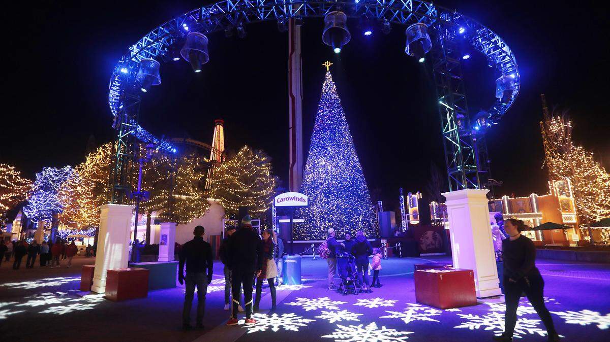 The New Year’s Eve celebration at Carowinds’ Winterfest includes live performances for kids and adults.