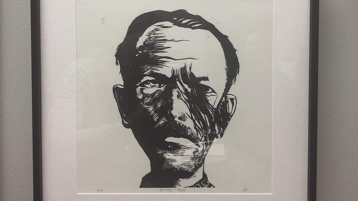 “DIMITRII ROGOV” by Zach Greenway will be among the artists featured in Studio Artists Showcase on display, Nov. 2-17 in the Dalton Gallery at the Center on East Main Street, Rock Hill. Greenway’s studio is located at the Gettys Art Center.