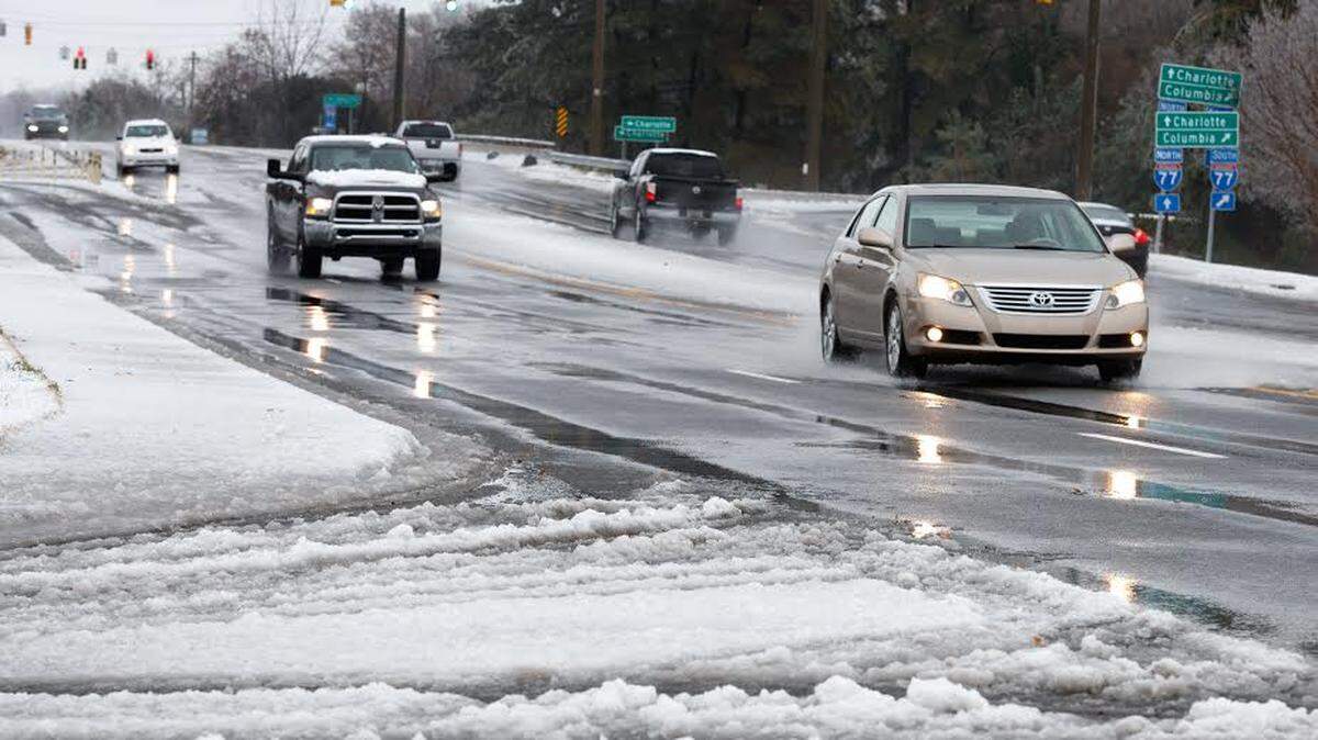 A winter storm in the York County area on Dec. 9, 2018 left dangerous road conditions, causing schools to close the next day.