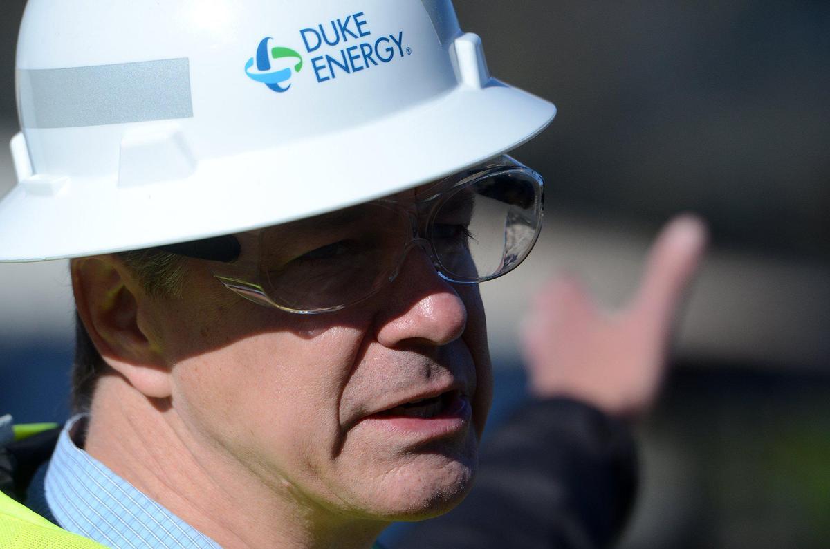 Bill Norton, Duke spokesperson, pictured here in a 2024 file photo at Allen Steam Station.