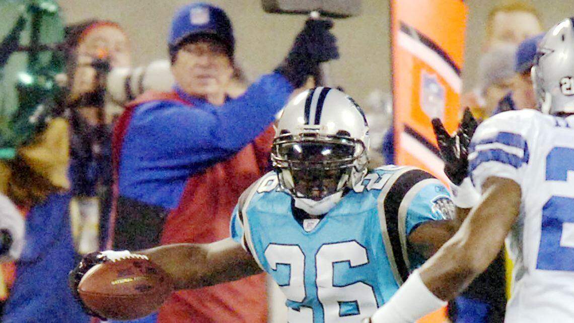 The Panthers released their all-time leading rusher, jettisoning DeShaun Foster and his $4.75 million salary.