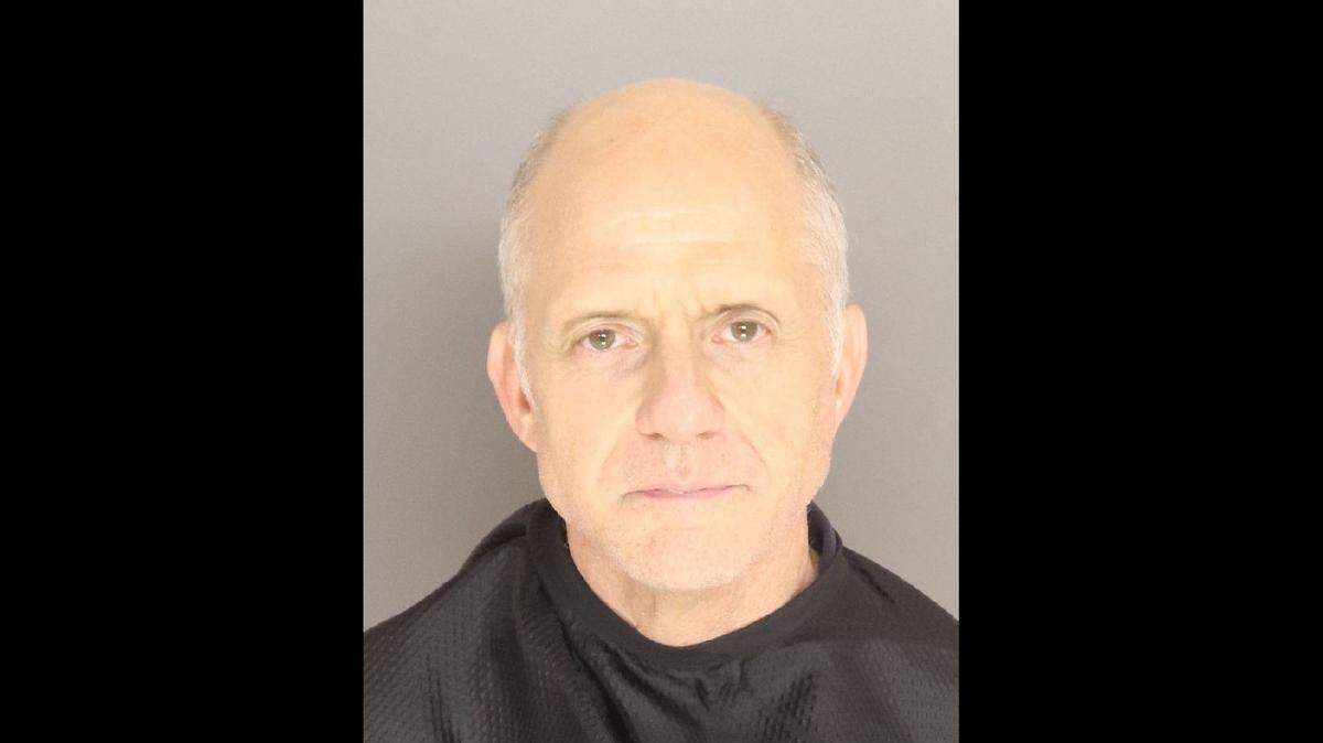 Tim Newman pictured here after being booked into the Sumter-Lee Regional Detention Center.
