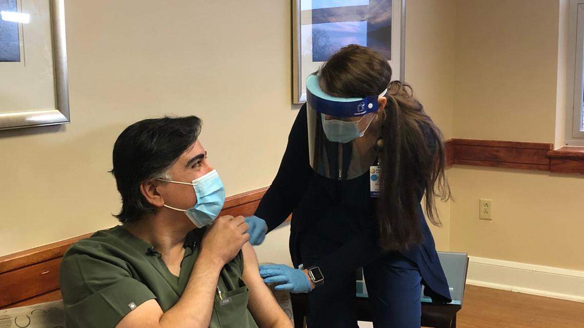 Piedmont hospital EMS, physicians see ‘ray of hope’ with first COVID-19 vaccine doses