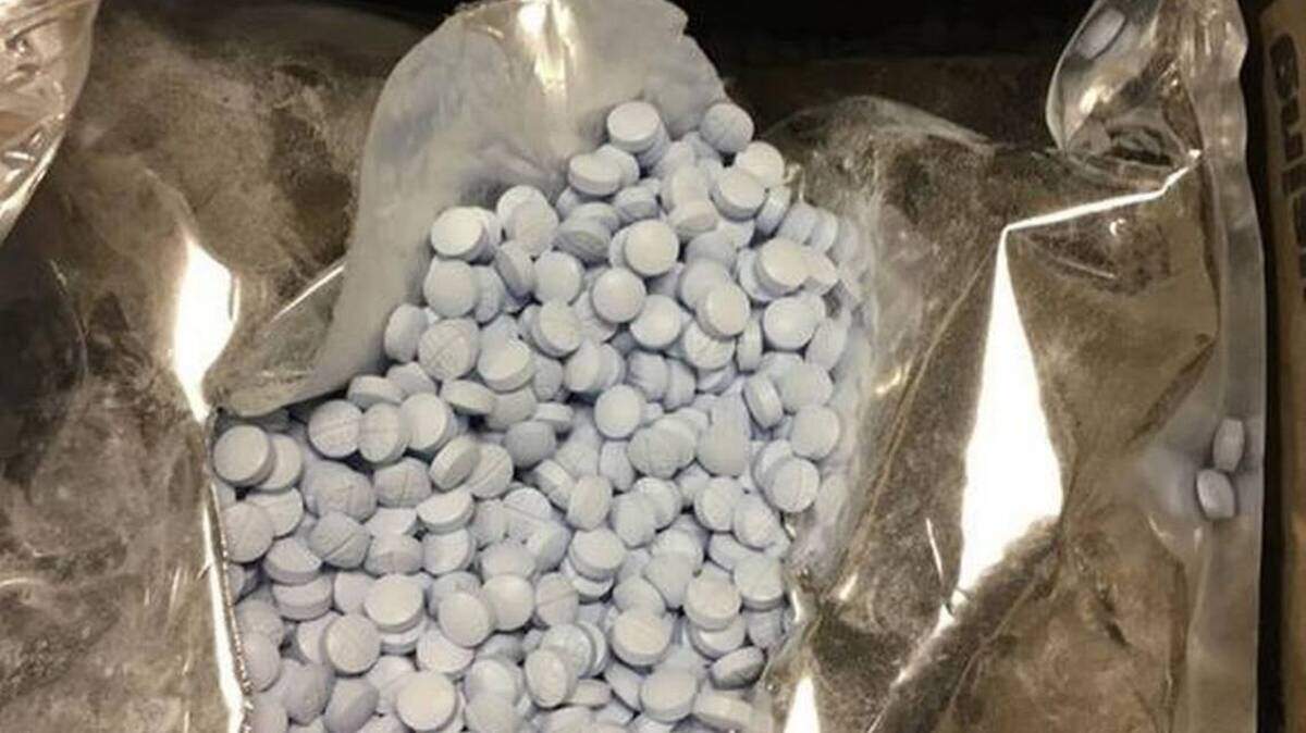 242 Oxycodone pills similar to these seized by York County drug agents in October 2017 were confiscated Saturday by York County deputies after a chase where the driver later escaped on foot.