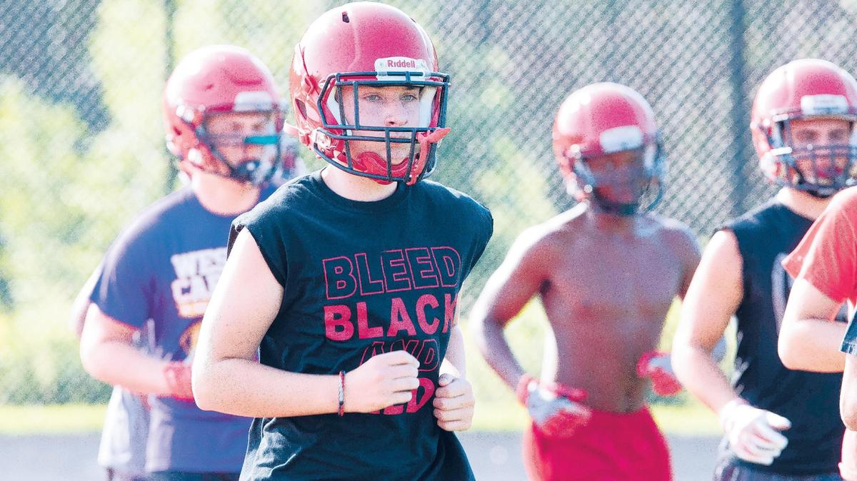 The Nation Ford Falcons take the practice field for the 2018 season. The Falcons plan to  deploy a seven or eight-man front on defense most downs.