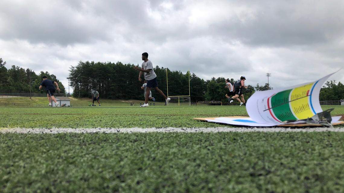 A summer day for Clover SC high school athletes in the time of COVID-19