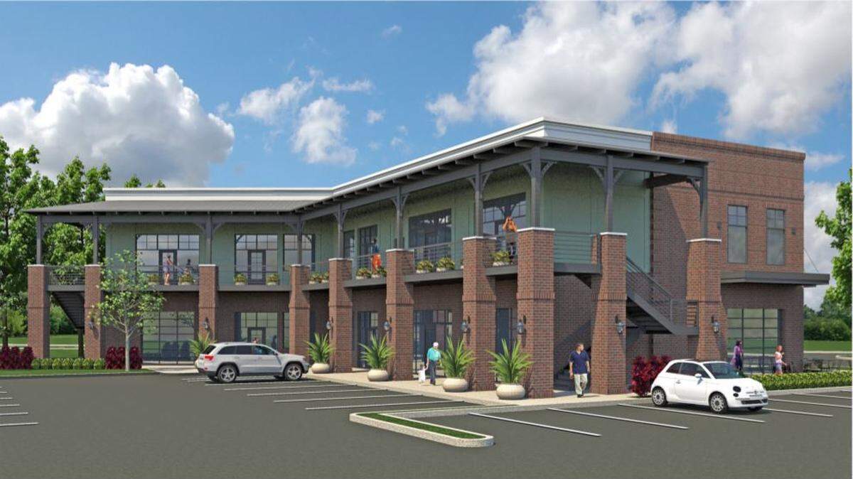 A rendering shows what the new Steele Street Station project in Fort Mill will offer.