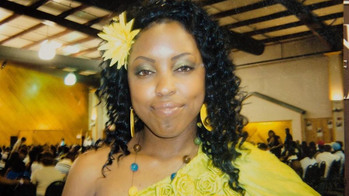 A family photo of Brittany Mills.