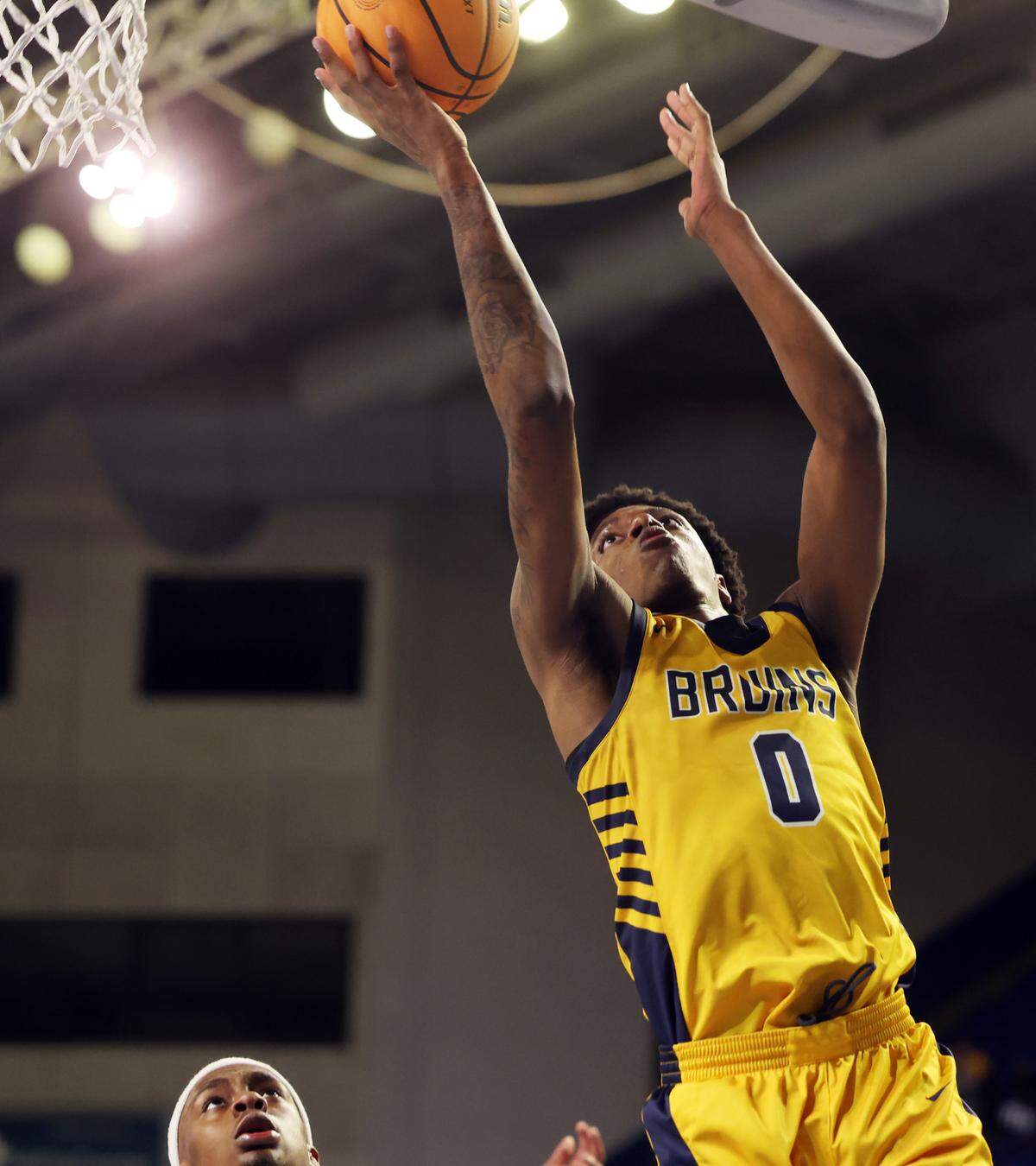 Lancaster’s Jordan Watford heads to the basket Friday at the Class 4A championship game against North Augusta in Florence.