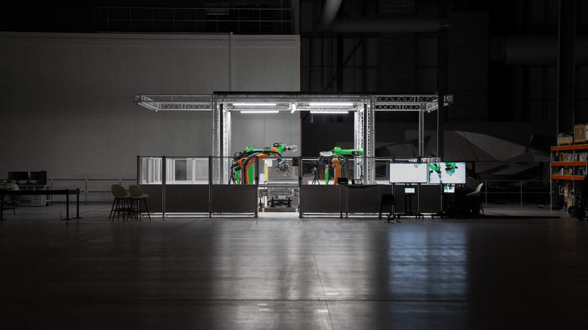 A robotic cell is part of the microfactory coming to Rock Hill and Charlotte with British company Arrival, which plans to open its North American headquarters in South End.