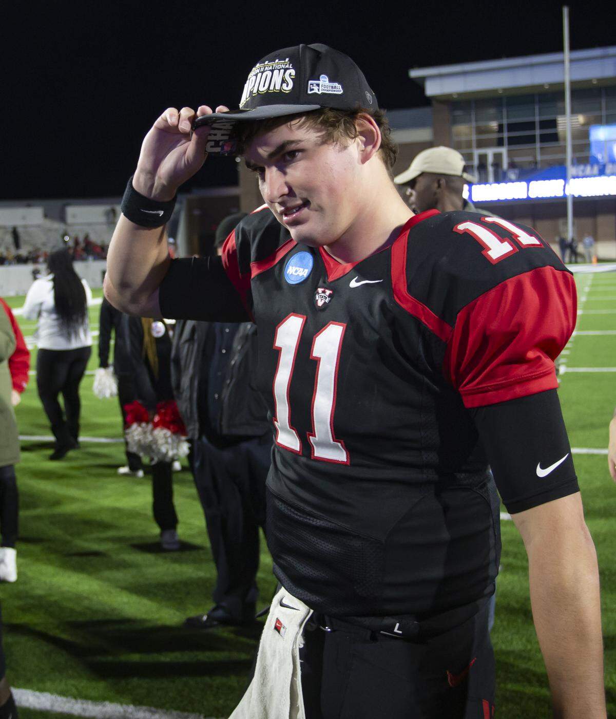 Fort Mill’s Rogan Wells led Valdosta State to the 2018 Division II football national championship.