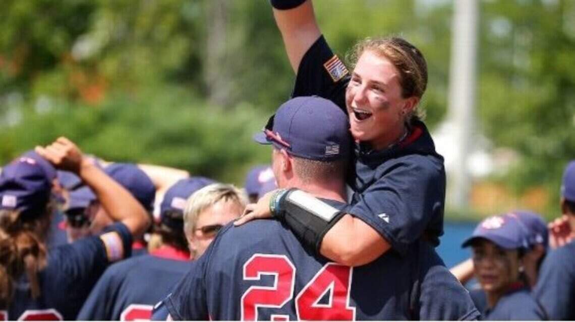 She's a baseball trailblazer. And this time, Kimbrell gets to play World Cup in U.S.