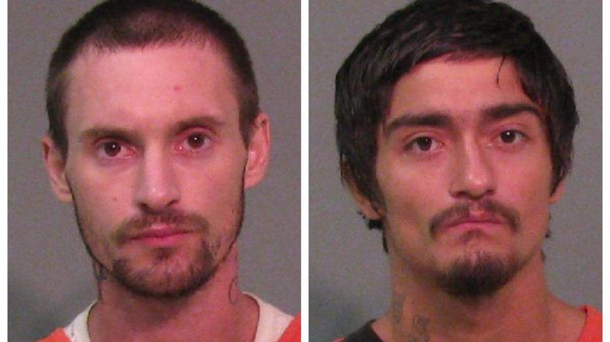 From left: Geoffrey Scott Hutto, Christopher Jacob Storey