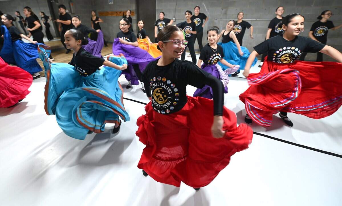 The Hispanic population growth rate outpaced the overall population growth rate in the Charlotte region, new census data showed. In this file photo, members of the dance troupe El Alma de la Luna rehearse a number celebrating the richness of Latin culture through dance.