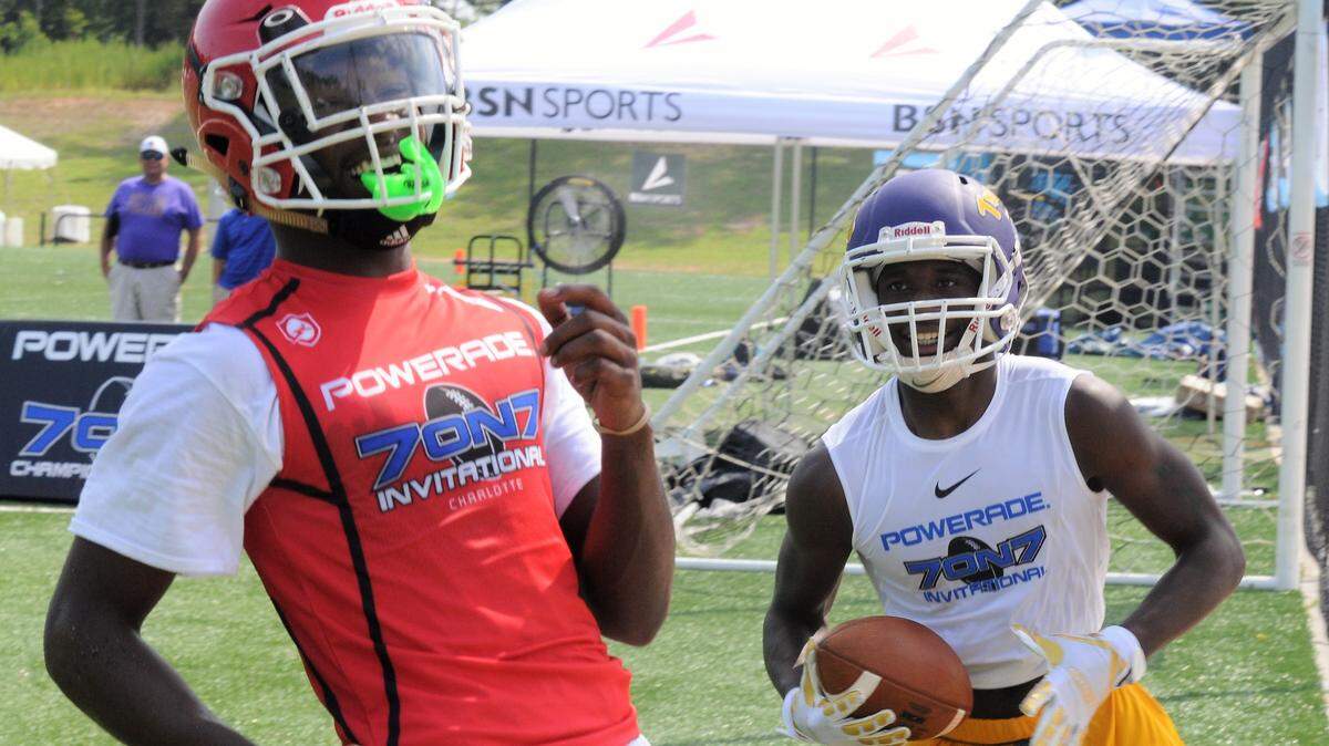 Northwestern pass-catching speedster Jamario Holley has no problem backing up his talk on the football field.