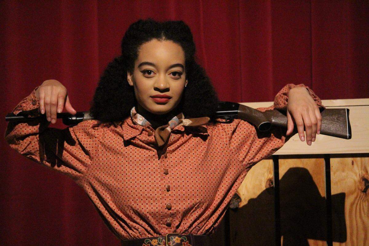 Sebastian Sowell, a theater major from Irmo, performs in Winthrop University’s “Annie Get Your Gun” Feb. 13-17 in Rock Hill.